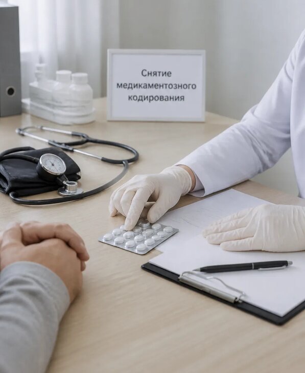 Снятие медикаментозного кодирования в Ачинске от 5065 р. | Медзона